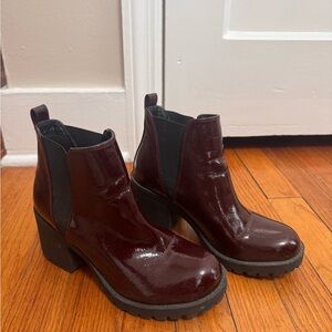Women's Dirty Laundry Burgundy Ankle Boots